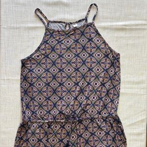 Old Navy Kids One Piece with Colorful Diamond Pattern